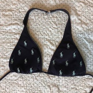 Ralph Lauren halter bikini top